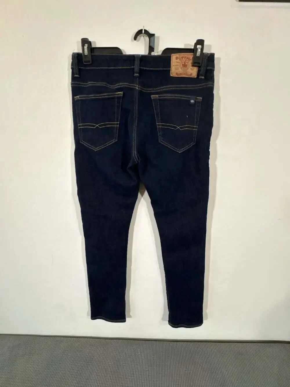 Buffalo David Bitton Ash Slim Fit Jeans Dark Wash Size 33x32
